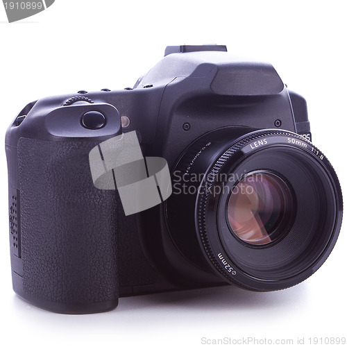 Image of digital slr photo camera
