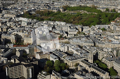 Image of aerial view of a city