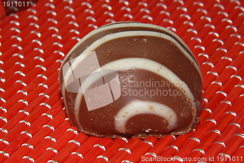 Image of milk chocolate truffle