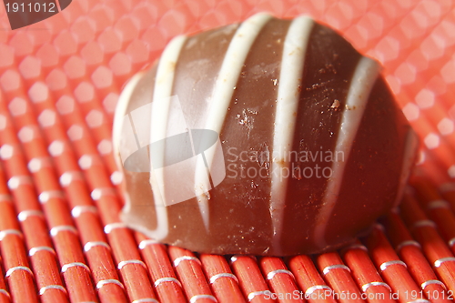 Image of milk chocolate truffle