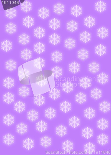 Image of Snowflake background