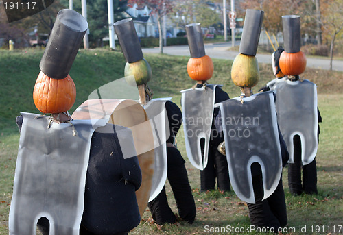 Image of Band pumpkins