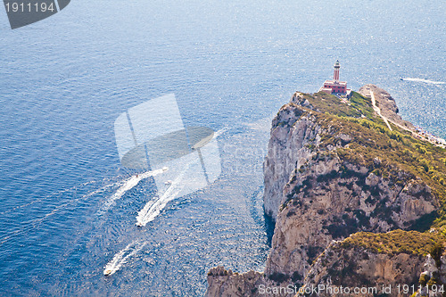 Image of Capri Island panorama