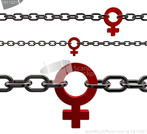 Image of female chain