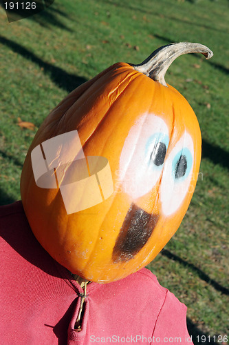 Image of Pumpkin person