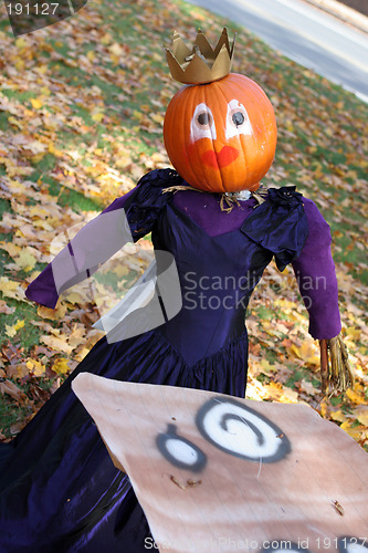 Image of Pumpkin person princess