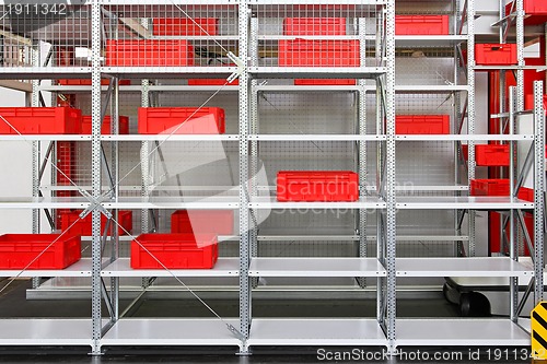 Image of Storage shelves