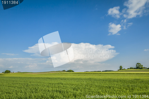 Image of landscape with special cloud