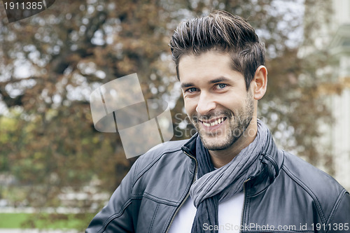 Image of young man outdoor