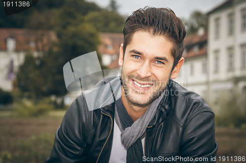 Image of young man outdoor