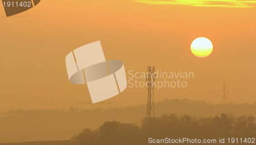 Image of beautiful sunrise