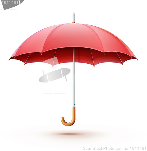 Image of Red umbrella 