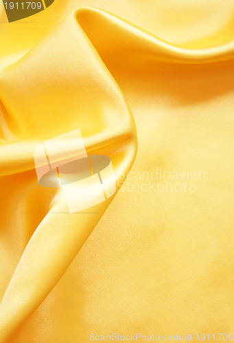 Image of Smooth elegant golden silk 