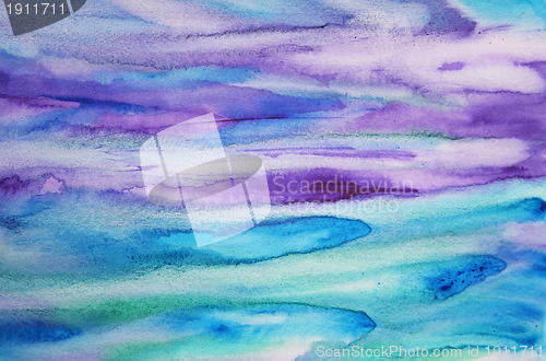 Image of Abstract watercolor grunge background 