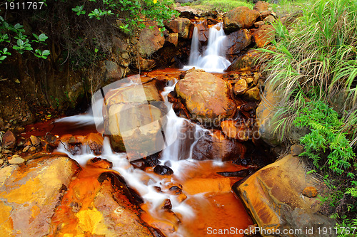 Image of Golden Waterfall