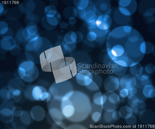 Image of blue blur abstract sparkles background