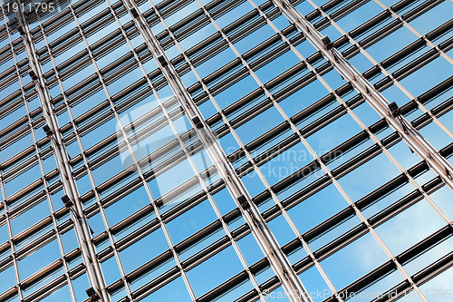 Image of office building glass wall