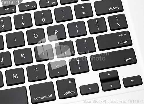 Image of computer keyboard