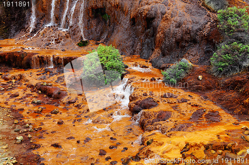 Image of Golden Waterfall