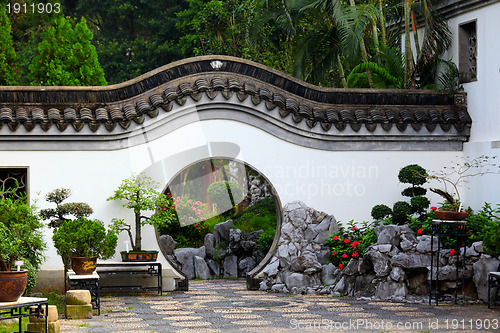Image of Traditional Chinese garden