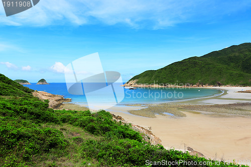 Image of Sai Wan beach in Hong Kong