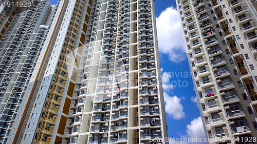 Image of apartment block in Hong Kong