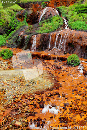 Image of Golden waterfall, Taiwan