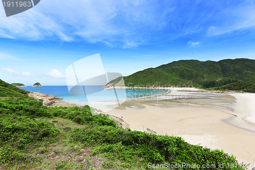 Image of Sai Wan beach in Hong Kong