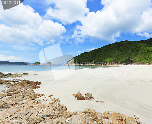 Image of Sai Wan beach in Hong Kong