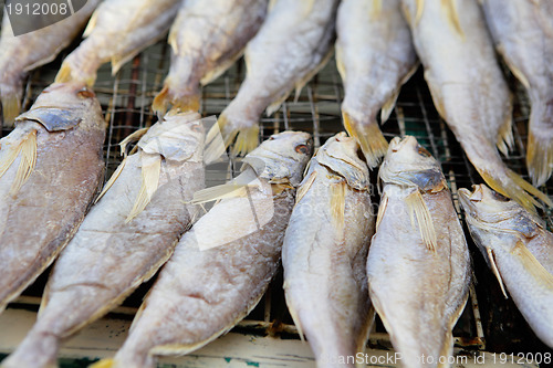 Image of salted fishes