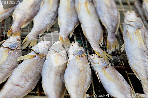 Image of dried salt fish