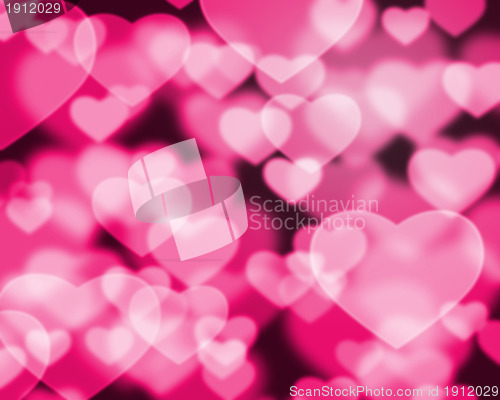 Image of Abstract heart background