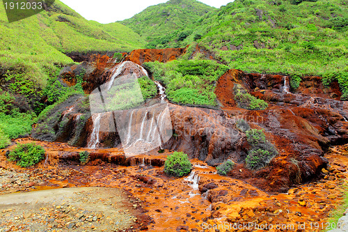 Image of Golden waterfall, Taiwan