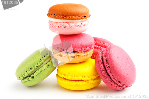 Image of Tasty colorful macaroon