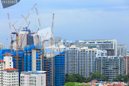 Image of construction site in Singapore