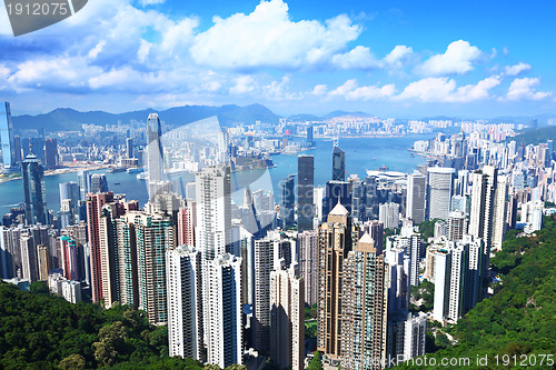 Image of Hong Kong from peak