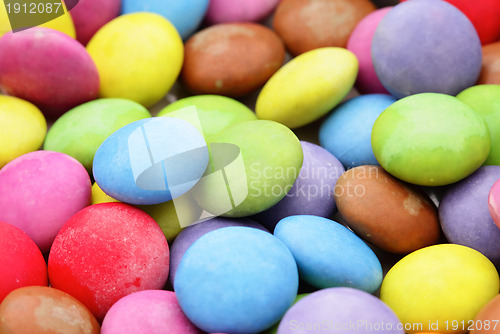 Image of colored candy