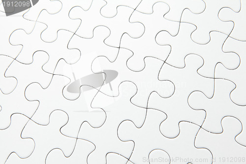 Image of Blank jigsaw puzzle