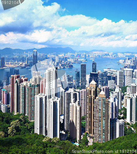 Image of Hong Kong from peak