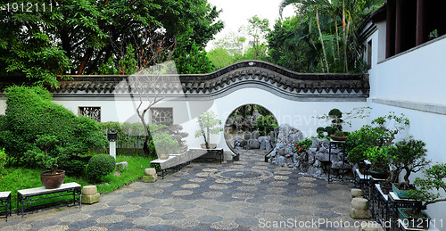 Image of Traditional Chinese garden