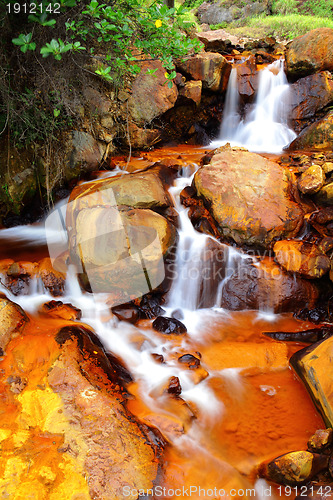 Image of Golden Waterfall