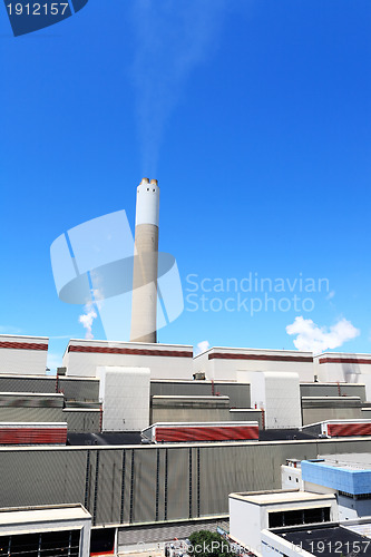 Image of coal fired power station