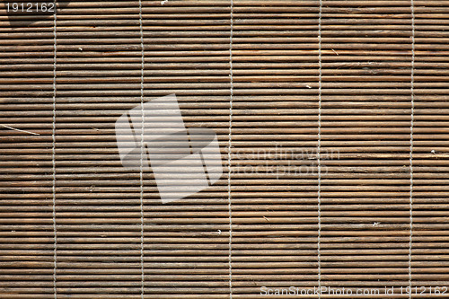 Image of Bamboo placemat texture