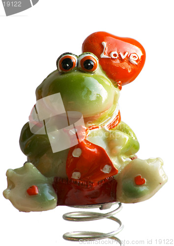 Image of Valentine frog