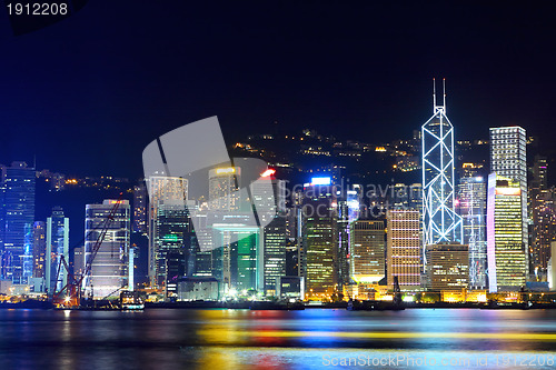 Image of Hong Kong night