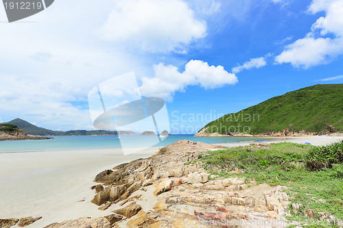 Image of Sai Wan beach in Hong Kong
