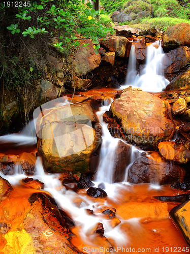 Image of Golden waterfall, Taiwan