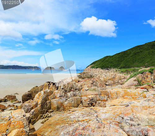 Image of Sai Wan beach in Hong Kong