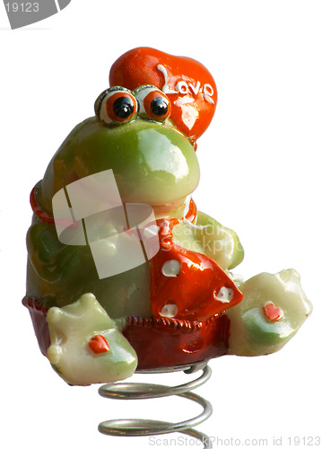 Image of Valentine frog