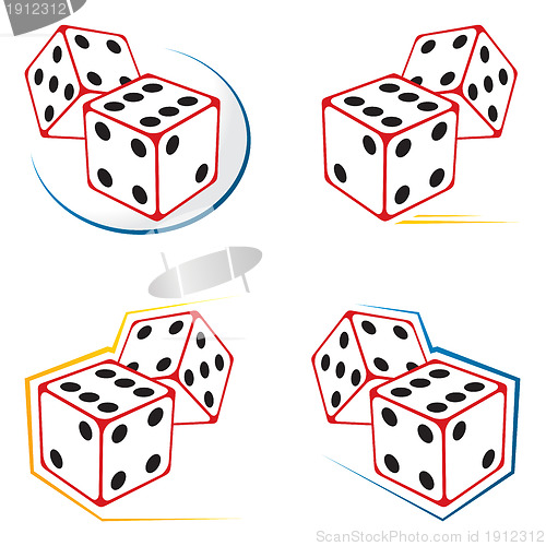 Image of Dices icons